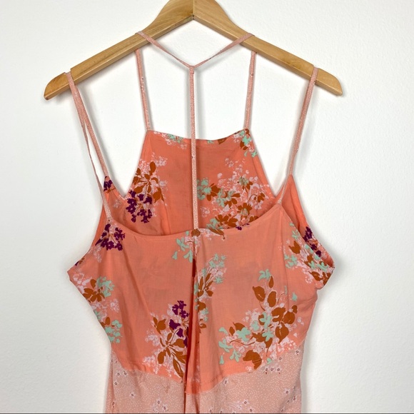Free People Crescent Slip Dress In Floral Print - Picture 8 of 10